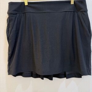 GU USA Womens ruffle pleat Golf/Tennis Skort Sz Lrg